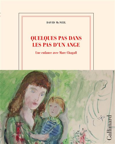David MacNeil, Chagall dans les pas d'un ange, couv, éd. Gallimard, 2022