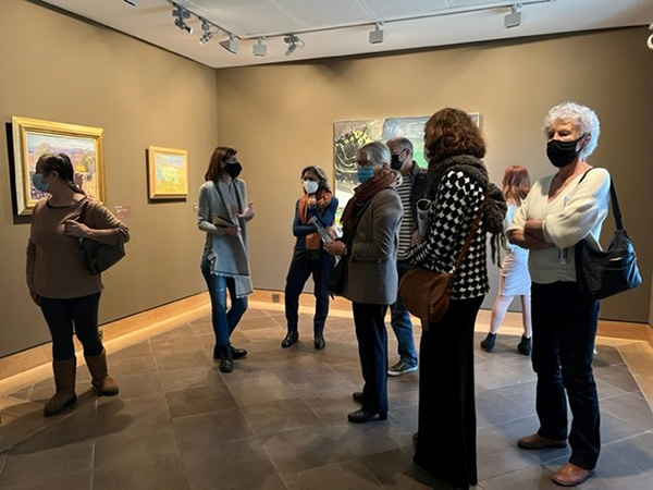 association amis du musée Chagall, visite, musée Bonnard, Le Cannet, 2022