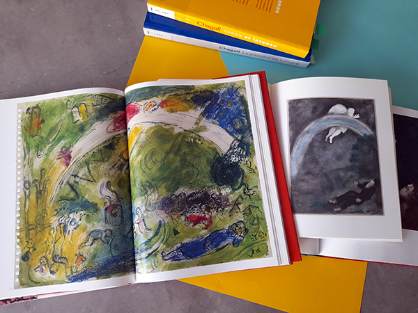 Marc Chagall, livres illustrés, dessins préparatoires, Noé, 2024