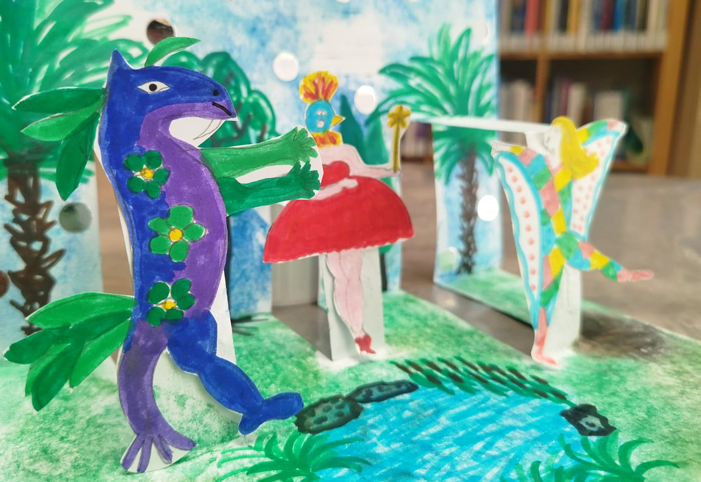 Visuel d'une création pour l'atelier pop up