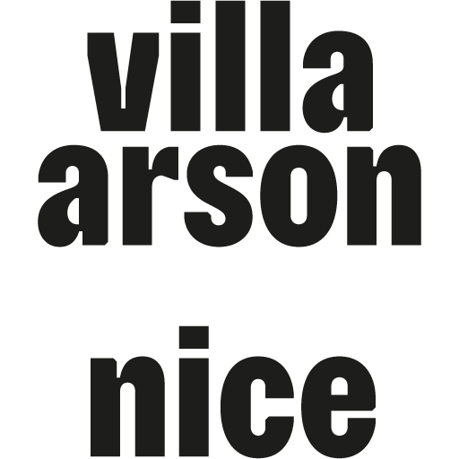 logo villa Arson, Nice, 2023