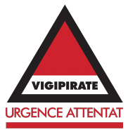 Logo Vigipirate Terrorist threat emergency