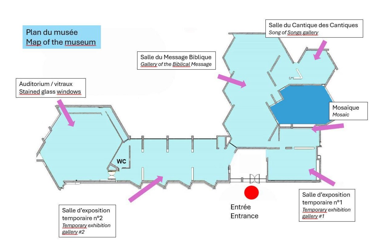 Plan du musee