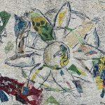 Mosaïque de Chagall : le grand soleil