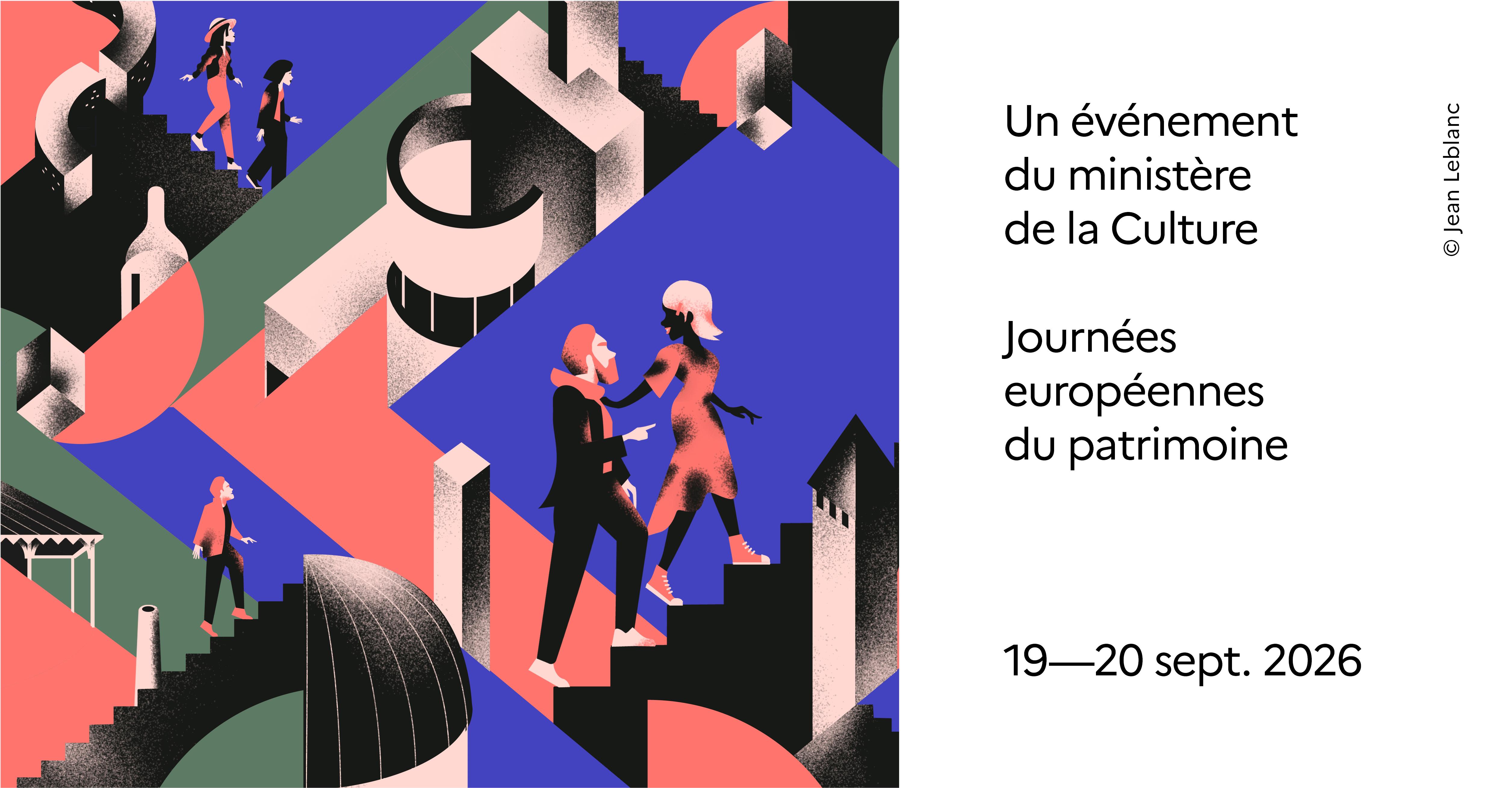 Visuel des Journées Européennes du Patrimoine 2026