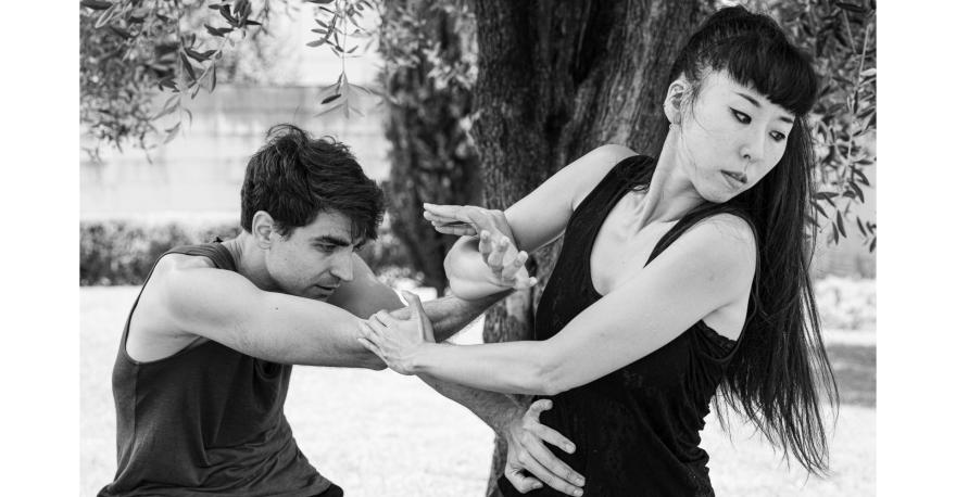Asier Edeso et Mimosa Koike, Ballets de Monte-Carlo. Photo :Patrick Massabo, 2022