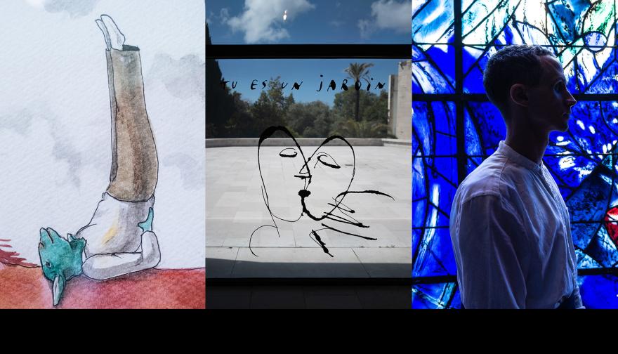 montage, photos, chagall et moi volet 2 (c) adagp, Paris, 2023