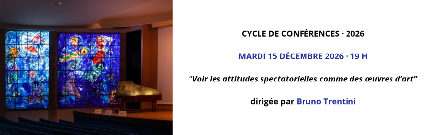 Visuel pour la conférence de Bruno Trentini