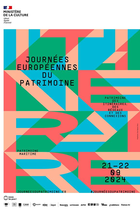 Affiche JEP 2024, officielle