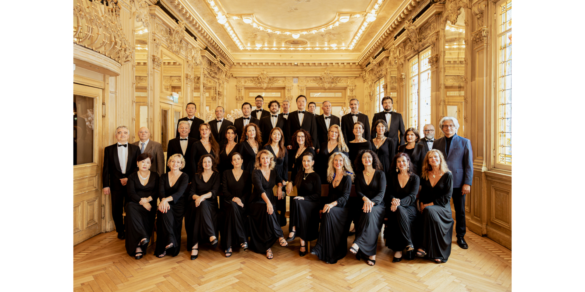 Groupe du concert du choeur de l'opéra de Nice
