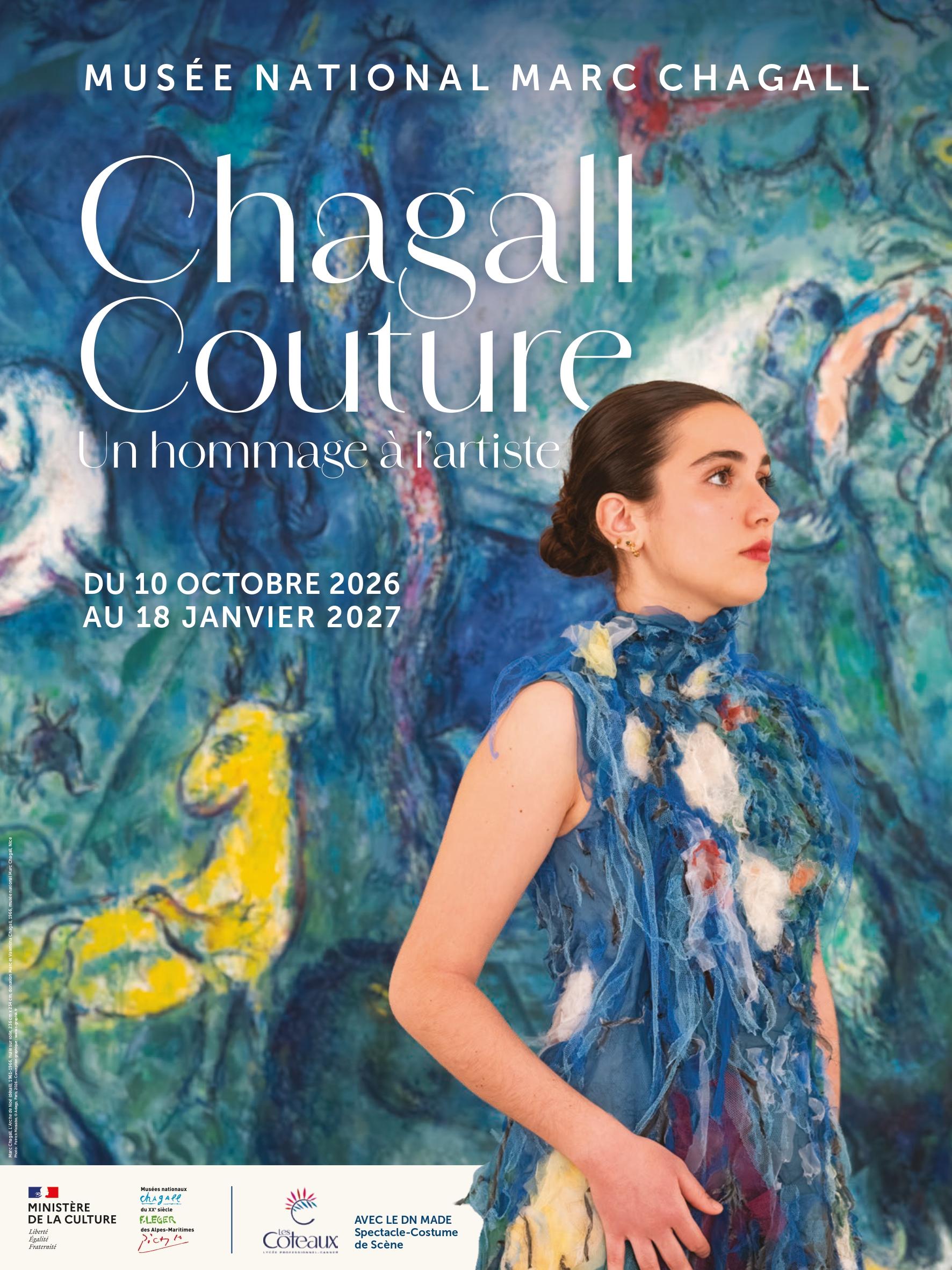"Chagall couture" volet 1 - visuel de l'affiche