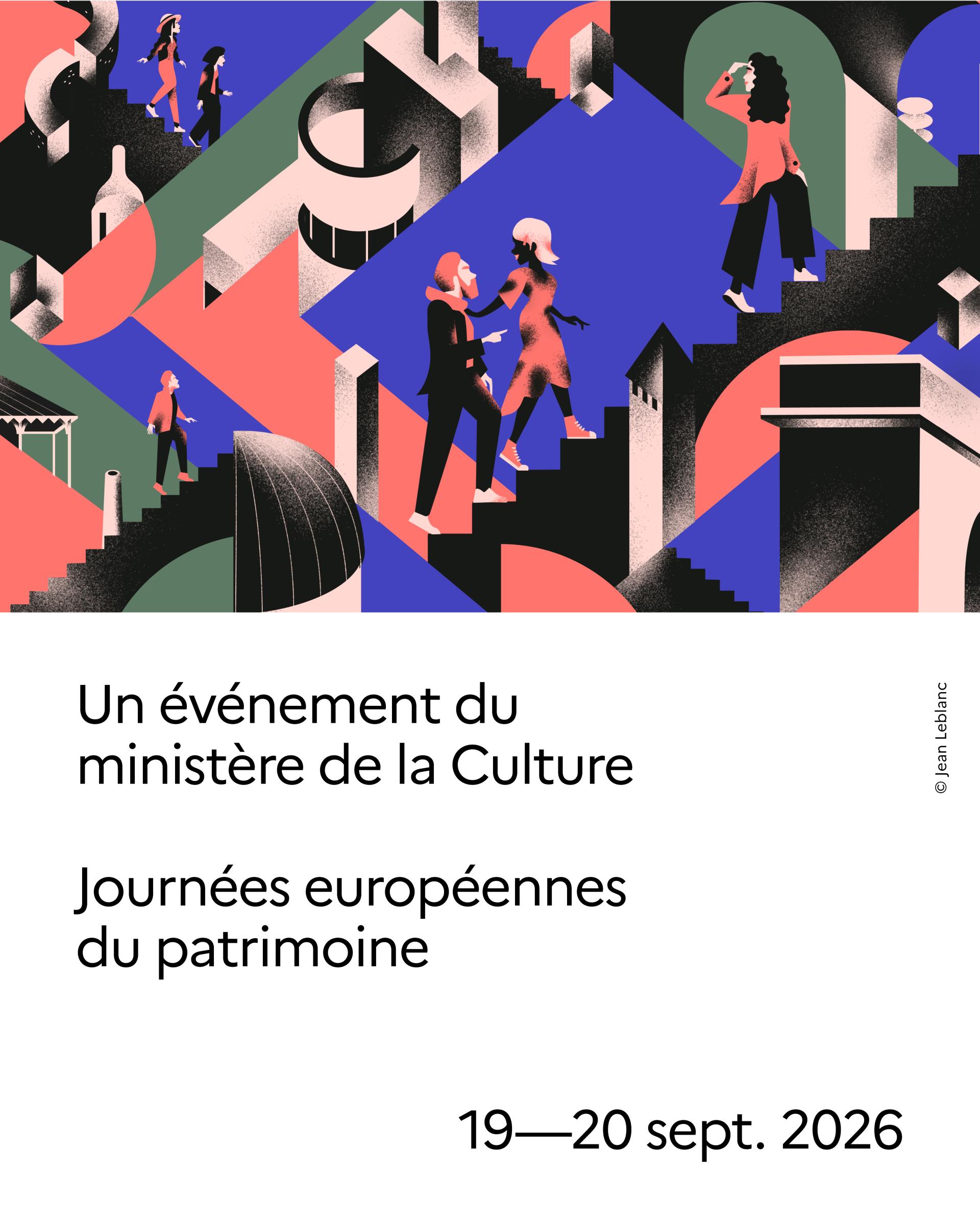 Visuel des Journées Européennes du Patrimoine 2026