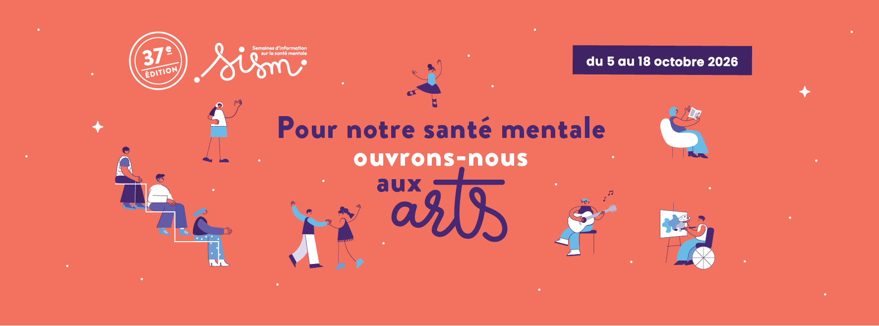 Affiche en bannière des Semaines de la Santé Mentale 2026