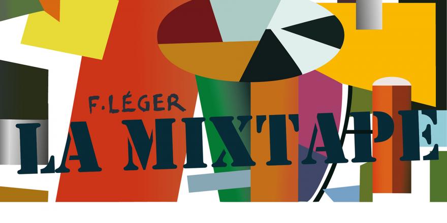 Fernand Léger, mixtape, remix, The Typographer, détail. 