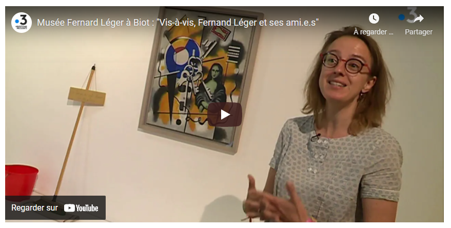 reportage France 3 - Léger et ses amis, interview, Julie Guttierez, 2019