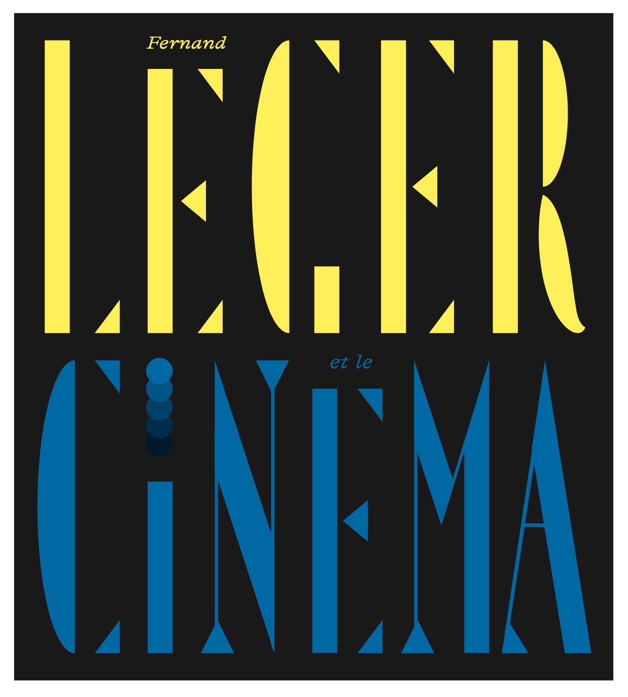 couverture, catalogue, Léger et le cinéma éd. Rmn-Grand Palais, 2022