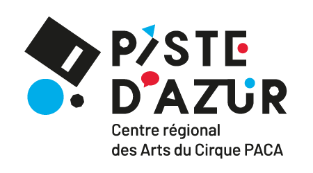 Logo de l'école de cirque Piste d'Azur