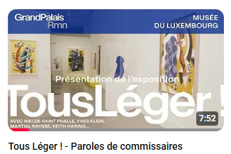 video about the Tous Léger exhiibition by the commissaires