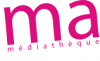 logo médiathèque biot