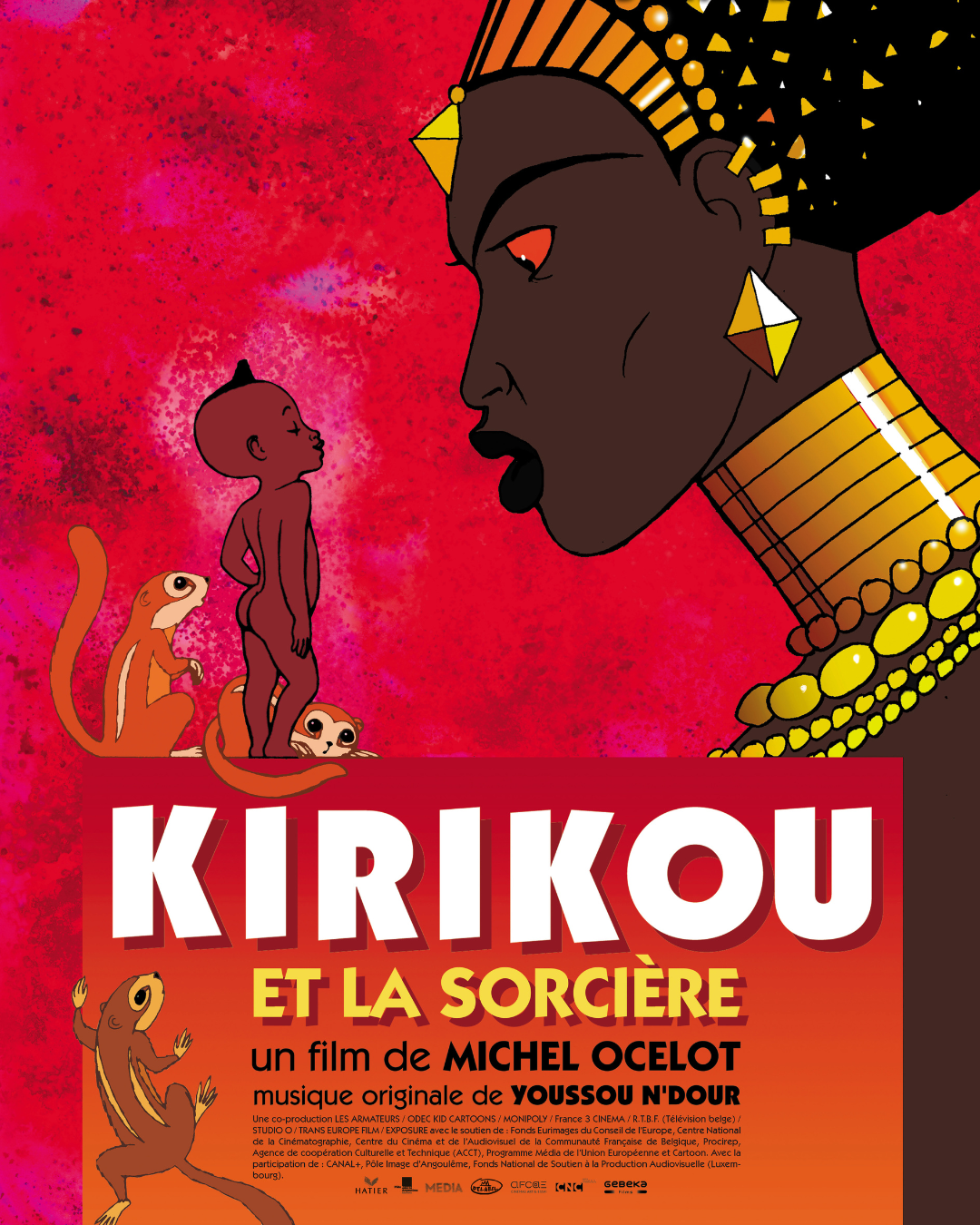 Affiche officielle Kirikou et la Sorcière
