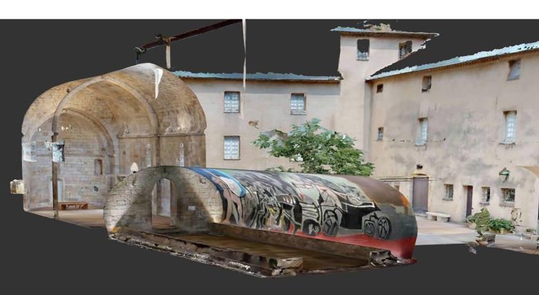 visite virtuelle, chapelle Picasso, La Guerre et la Paix, musée national, Vallauris, 2023. 