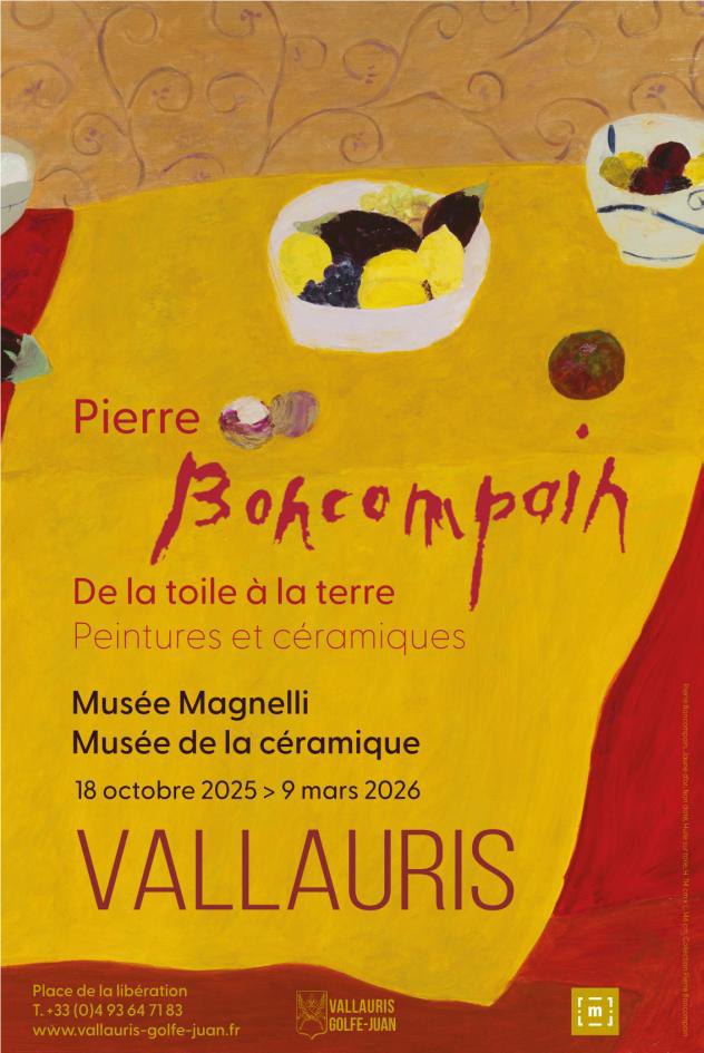 De la toile à la terre, peintures et céramiques, Pierre Boncompain