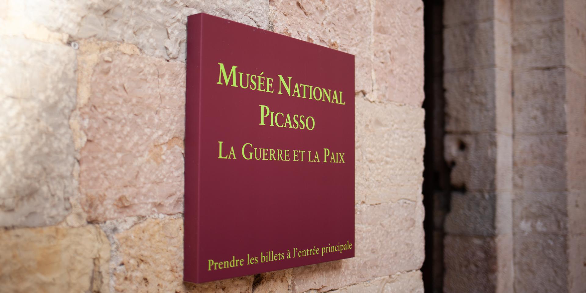 musée national Pablo Picasso, Vallauris, entrée chapelle