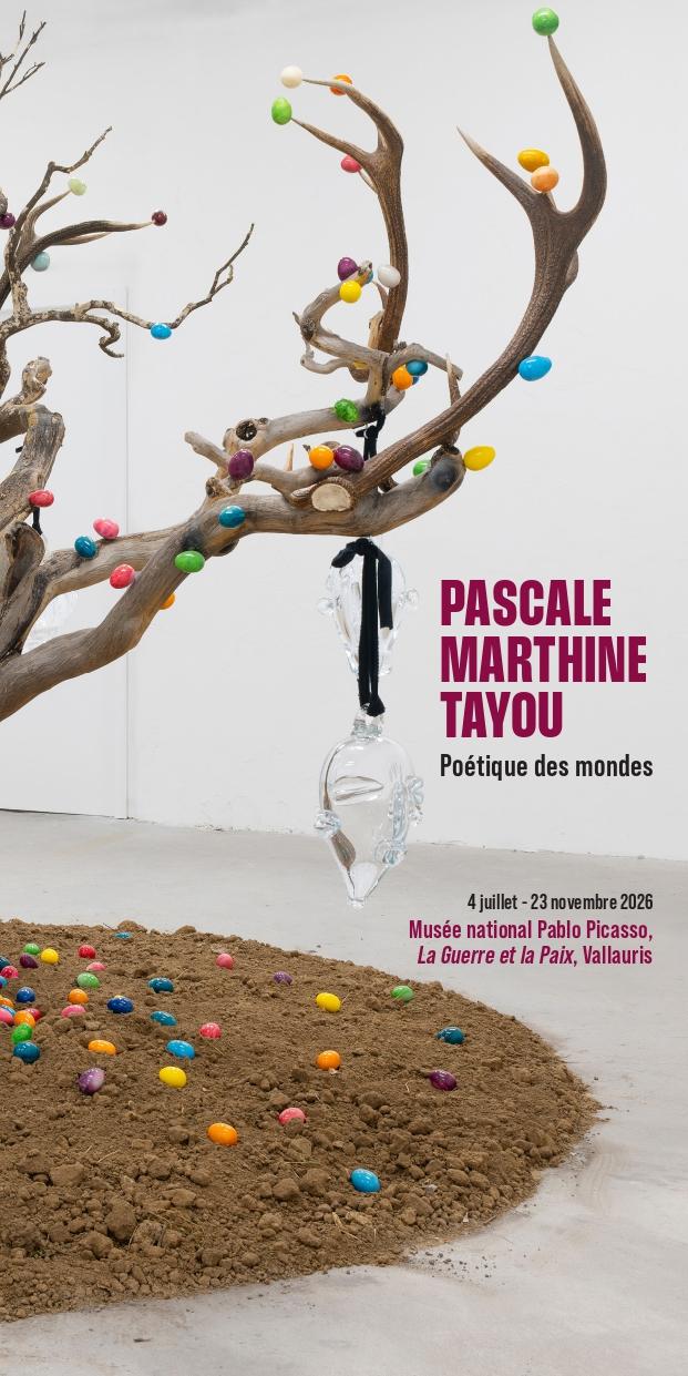 Flyer exposition Pascale Marthine Tayou, Poétique des mondes